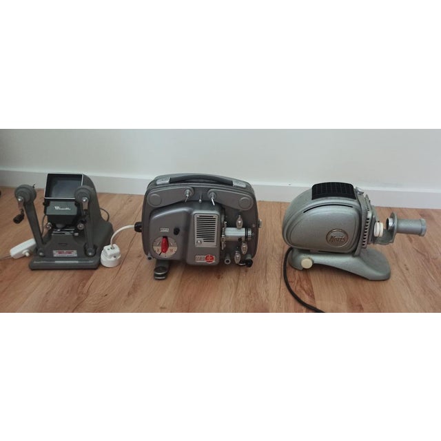 Metal Projectors, 1970s, Set of 3 For Sale - Image 16 of 18