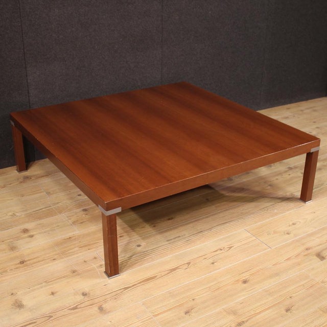 1980s Vintage Coffee Table in Cherry, 1980 For Sale - Image 5 of 11