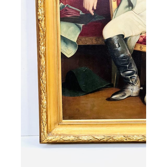 Xaver Diblik, Napoleon Bonaparte Portrait, 1950, Painting For Sale - Image 4 of 18