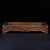 Late 20th Century Vintage Wood Tray With Mother-of-Pearl Bird and Floral Inlay For Sale - Image 5 of 9