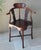 Late 20th-Century Chinese Import-Style Rosewood Corner Armchair For Sale - Image 9 of 11