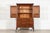 Circa 1820 large 19thc english georgian oak housekeepers cupboard together w134.5 x d52 x h199.5 cm base w133 x d51.5 x...