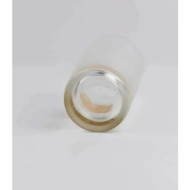 Culver Ltd. 1960s Pair of MCM High Ball Tumblers by Culver 22k Gold Unicorns on Frosted Glass For Sale - Image 4 of 6