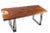 Organic Modern Living Edge Dining Table For Sale