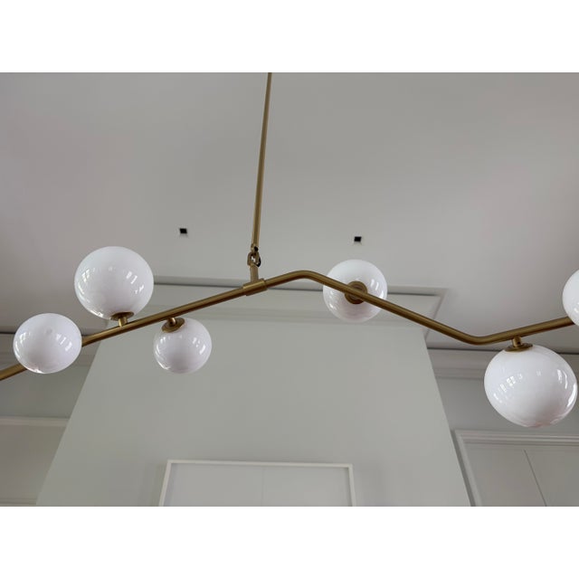 White Lindsey Adelman 11-Globe Cherry Bomb Chandelier For Sale - Image 8 of 8