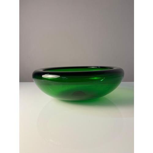 17792 Bowl in Green Glass by Per Lütken for Holmegaard For Sale - Image 11 of 11