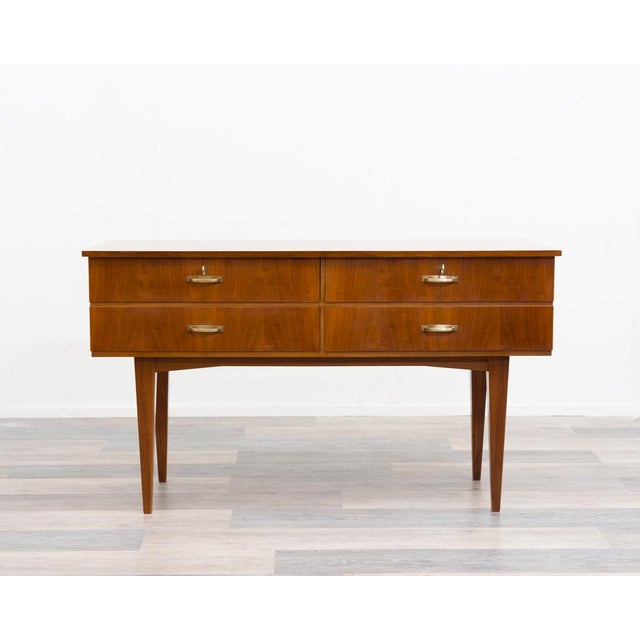 1950s Sideboard with Drawers in Walnut, 1950s For Sale - Image 5 of 13