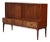 Model 54 Highboard in Kingwood by Kai Kristiansen for Schou Andersen, 1960s For Sale