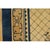 Beige 1890s Antique Chinese Peking Wool Rug Blue & Ivory Late Qing Dynasty 9' X 11' 8" For Sale - Image 8 of 9