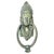 Late 19th Century A Victorian Brass Caryatid Door Knocker a Large Victorian Brass Door Knocker, 1890 For Sale - Image 5 of 5
