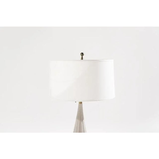 Mid-Century Modern Porcelain Table Lamp by Gerald Thurston for Lightolier, 1950s For Sale - Image 3 of 12