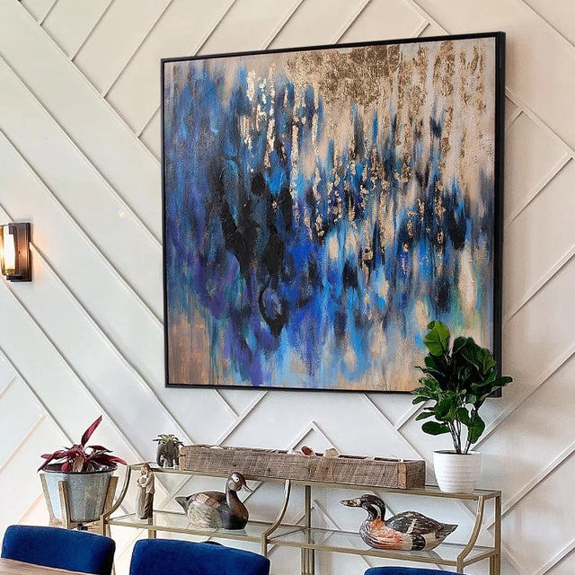 The Golden Iris Hand Painted Art The stately iris's of our neighborhood in the Midwest inspired this piece entitled Golden...