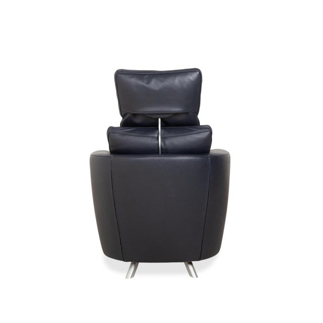 Leather Club Chair from FSM Sesame For Sale - Image 15 of 17