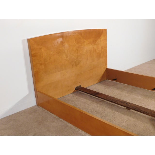 Baker Furniture Archetype Collection Queen Queen Size Sleigh Bed For Sale - Image 12 of 15