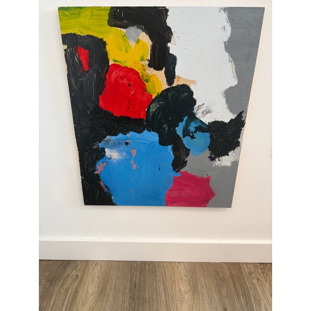 Bold Block Abstract Painting For Sale In Miami - Image 6 of 8