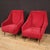 Set of Italian Armchairs in Red, 1960 For Sale - Image 13 of 14