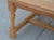Brown Indoor or Outdoor Teak Dining Table Made to Order by Petersen Antiques For Sale - Image 8 of 9