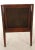 Hickory Chair Company Faux Bamboo Campaign Chair and Ottoman For Sale - Image 10 of 12
