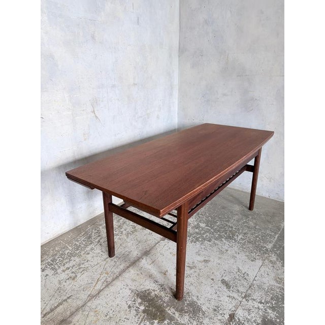 Mid-Century Modern Danish Metamorphic Elevator Coffee Table For Sale - Image 9 of 13