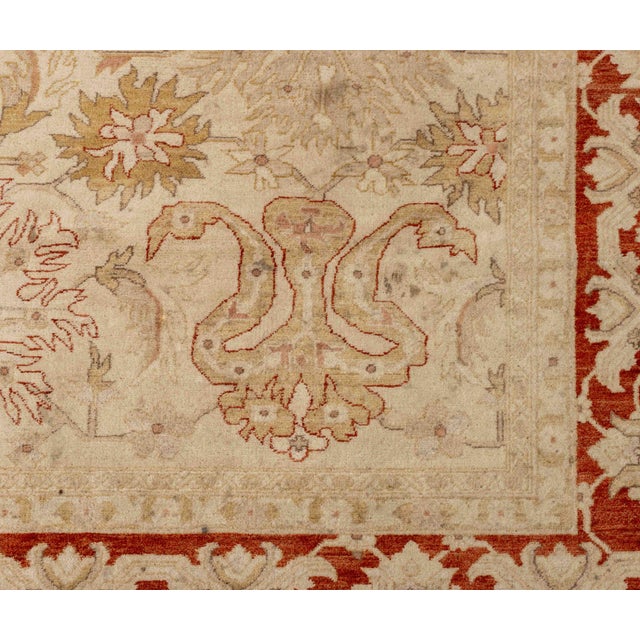 Beige Safavieh Oushak Carpet, 14' 2" X 9' 10.5" For Sale - Image 8 of 12