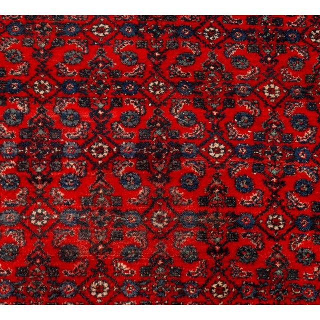 Persian Hamadan Rug, 11' X 5' 3.5" For Sale - Image 4 of 8