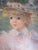 Gold Framed Print of Girl W. Doll - Signed For Sale - Image 4 of 13