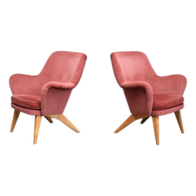 Pedro Armchairs by Carl Gustaf Hiort Af Ornäs, Finland, 1950s, Set of 2 For Sale