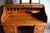 Antique Oak Roll-Up Desk and Office Chair, Set of 2 For Sale - Image 4 of 17