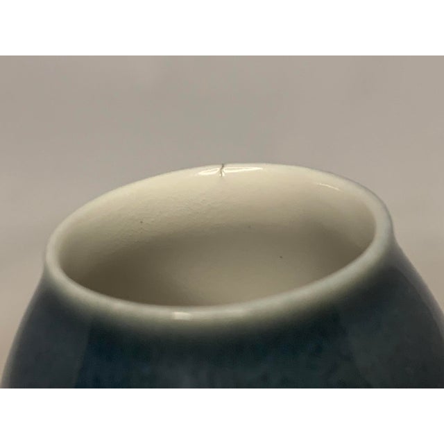 Mid 20th Century Sigmier Ceramic Tree Vase: Mid-Century Modern Glazed Pottery For Sale - Image 6 of 10