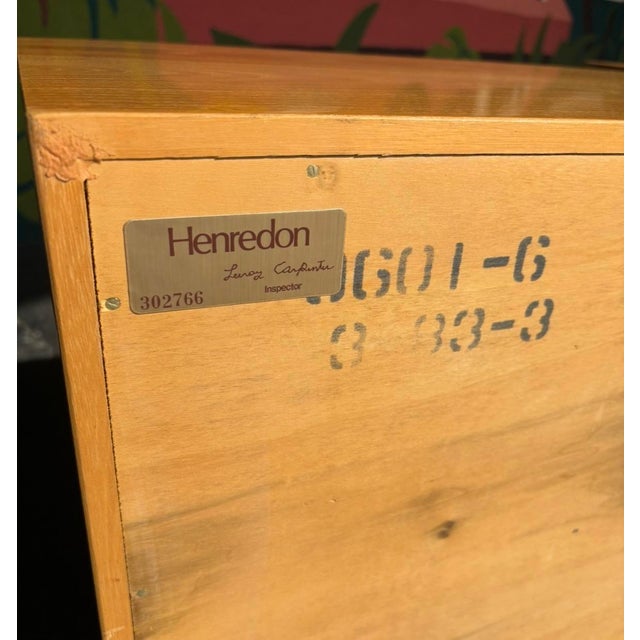 Henredon Scene Two Burl Nightstand Pair For Sale - Image 12 of 14