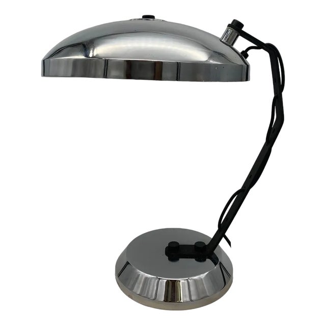 Vintage Table Lamp in Chrome attributed to Reggiani, 1970s For Sale