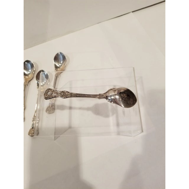 Cream Six Tiffany English King Ice Cream Spoons For Sale - Image 8 of 9
