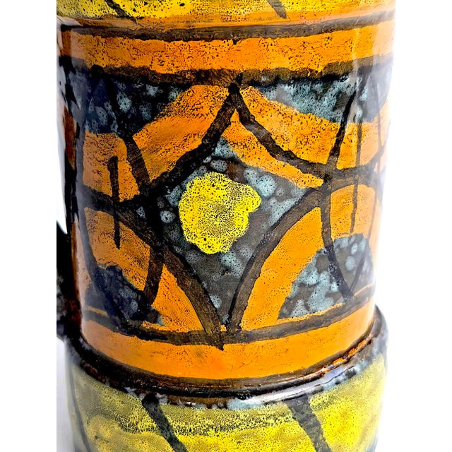Mid 20th Century Italian Ceramic Pitcher For Sale - Image 9 of 14