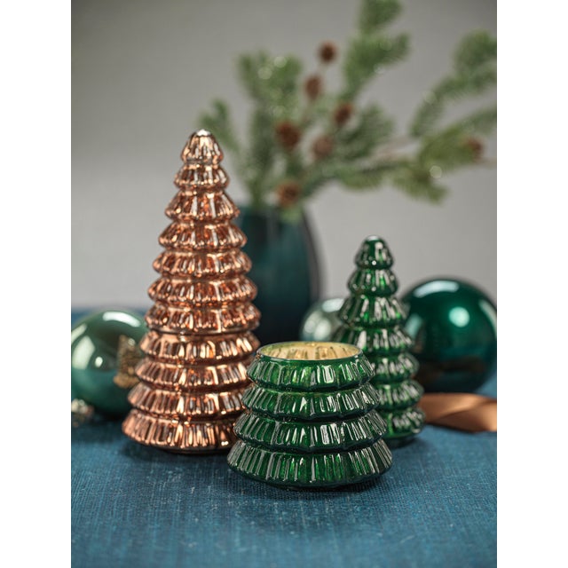 Siberian Fir Holiday Tree Scented Candle Antique Jar, Pine Chairish