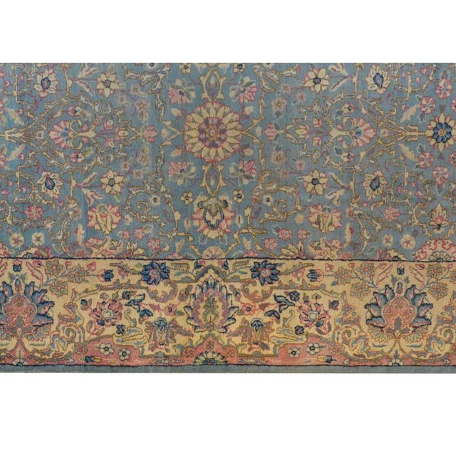 Early 20th Century Kirman Rug For Sale - Image 9 of 11