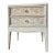 1960s Organic Modernist | the Foliate Nightstand | Acanthus Relief For Sale