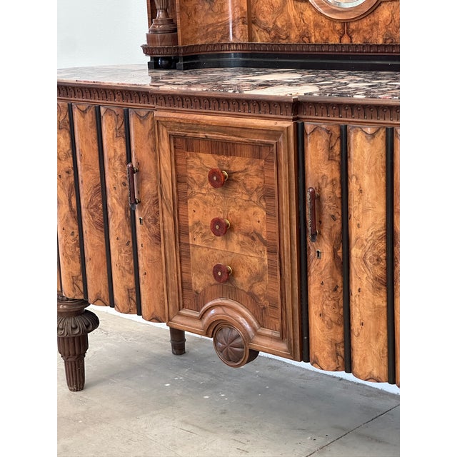 Vintage Art Deco Sideboard, 1940s For Sale - Image 4 of 7