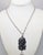 1970s Vintage 1972 Signed Napier Silvertone Dragon Tassel Pendant Necklace For Sale - Image 5 of 7