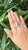 Set in 18k Gold, 4.78 Carats Morganite, Blue Sapphires & Diamonds Cocktail Ring, Us Size 7 For Sale - Image 6 of 9