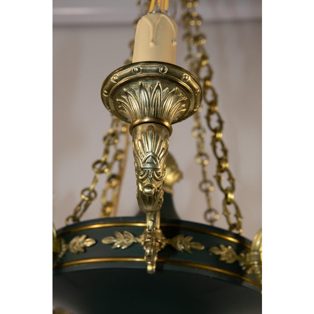 1930s Empire Style Chandelier, France, 1930s For Sale - Image 5 of 14