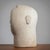 Cream Modernist Male Head Sculpture, 1970s, Sandstone For Sale - Image 8 of 17