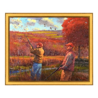 Late 20th Century Duck Hunt, George Van Hook For Sale
