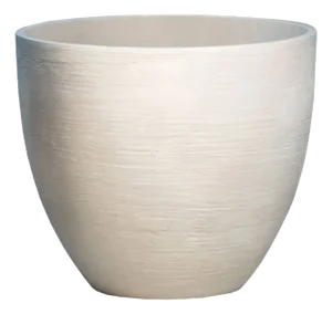 White Composite Planter Pot Medium
