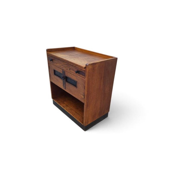Amsterdam School Oak Cabinet For Sale - Image 6 of 10