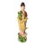 Vintage Chinese Statue Beautifully Detailed Figurine Hand-Painted Porcelain Asian Decor For Sale