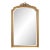 Antique European Louis XVI Arched Ribbon Wall Mirror For Sale