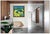 Message us to inquire about custom framing options! (Included for free with every purchase) The artwork here, "Gardens...