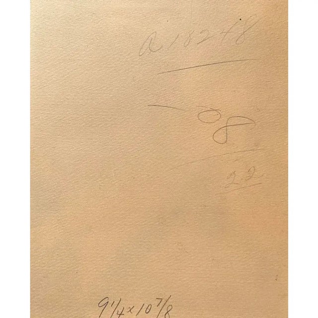 F. Smolka "Tyrol, Austria" Original Antique Watercolor Painting Circa Early 20th Century For Sale - Image 9 of 9