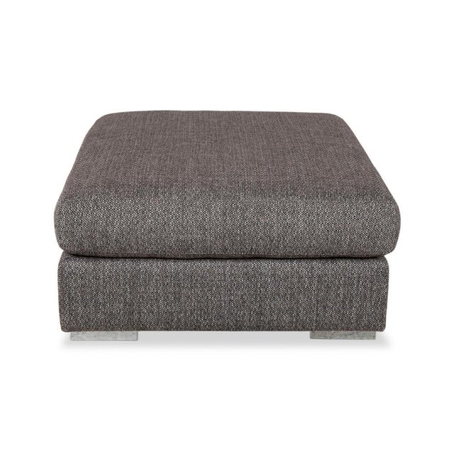 Cenova Fabric Stool in Grey by BoConcept For Sale - Image 10 of 11