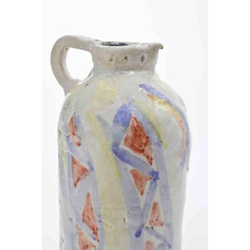 Sirio Pellegrini, Jug Sculpture in Painted Terracotta, 1960s, Terracotta For Sale - Image 4 of 5
